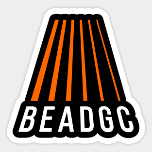 Bass Player Gift - BEADGC 6 String Bass Guitar Perspective Sticker